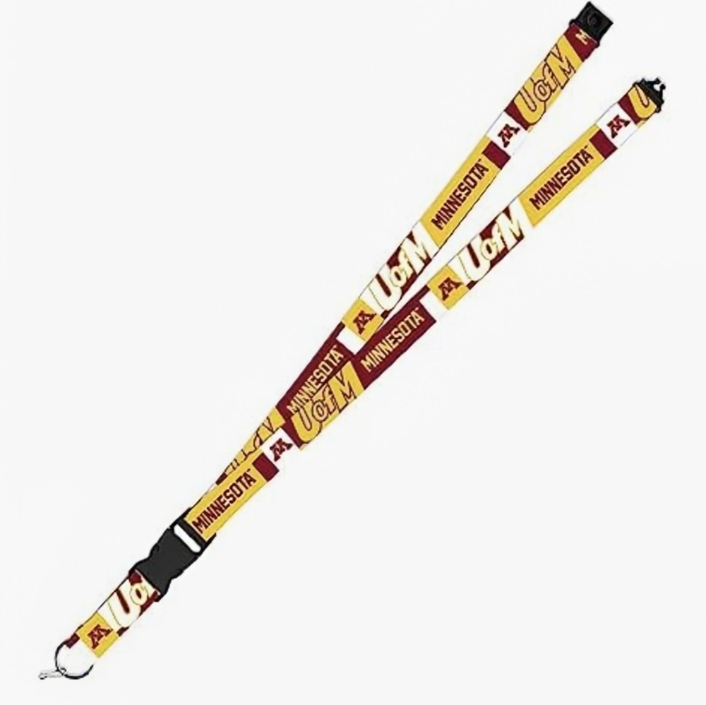 Minnesota U of M Lanyard w/ Breakaway Keychain